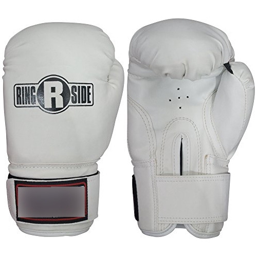 Ringside Striker Boxing Training Sparring Gloves, White