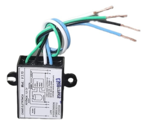 10 Chaves Eletrônica V3.15 Para Partida- Potencia 1cv