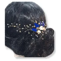 Comprar Tocado Tiara Novias 15años Civil Madrinas Eventos - Azulyoro