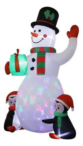 Cb W Para Muñeco De Nieve Led Con Diseño De Pingüino