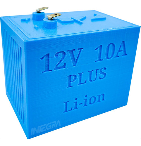 Batería Litio Pro 12v 10a Solar Moto Golf Juguetes Auto Bms