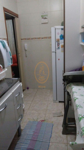Apartamento Com 1 Dormitório(s) Localizado(a) No Bairro Itararé Em São Vicente / São Vicente - 5967
