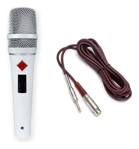 Microfone Vs2pro Vs08 Dinâmico Cardioide Para Igreja Shows 