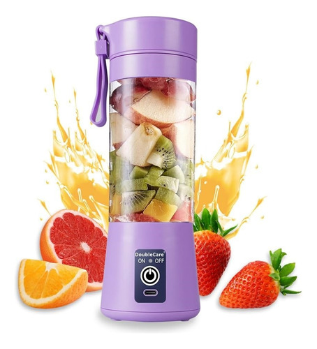 Mini Vaso Licuadora Procesadora Portatil Usb Recargable