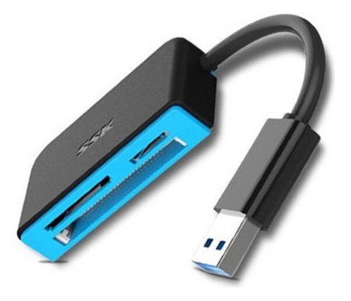 Lector De Tarjetas Professional Ssk Usb 3.0 Sd,cf, Micro Sd