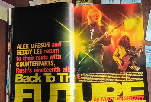 Revista Guitar School - Rush - Police - Ratm - Tom Petty (Usado)