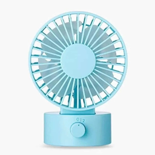 Imagem 2 de 2 de Mini Ventilador De Mesa Portátil Usb Lelong Le-792