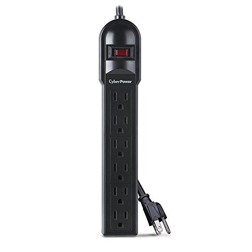 Cyberpower Csb606 Essential Surge Protector 900j 125v 6