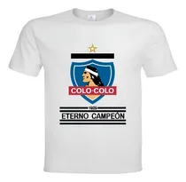 Comprar Poleras Colo Colo E. Campeón 100% Algodón, Niñas\u002Fos Jóvenes