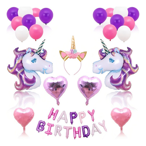 Kit De Fiesta Tematica My Little Pony Decoracion Niña