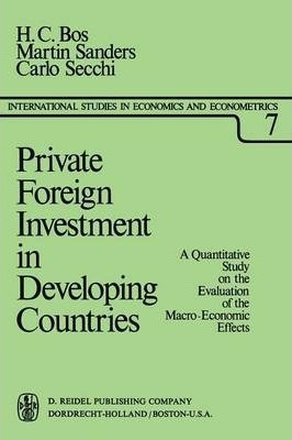 Libro Private Foreign Investment In Developing Countries ...
