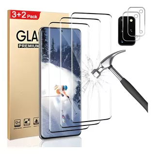 Protector Pantalla Galaxy S20 Plus 3+2, Vidrio Templado Hd,