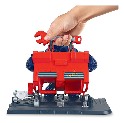 Set De Juego Hot Wheels Creature Attack Gorilla