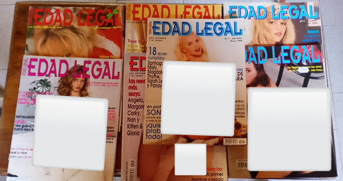 7 Revistas Eróticas Edad Legal Para Adultos (Usado)