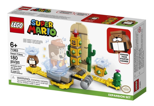 Juguete Para Construir Super Mario Lego Desert Pokey Febo