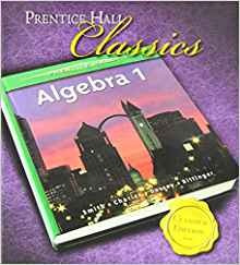 Prentice Hall Smith Charles Algebra 1 Student Edition 2006c