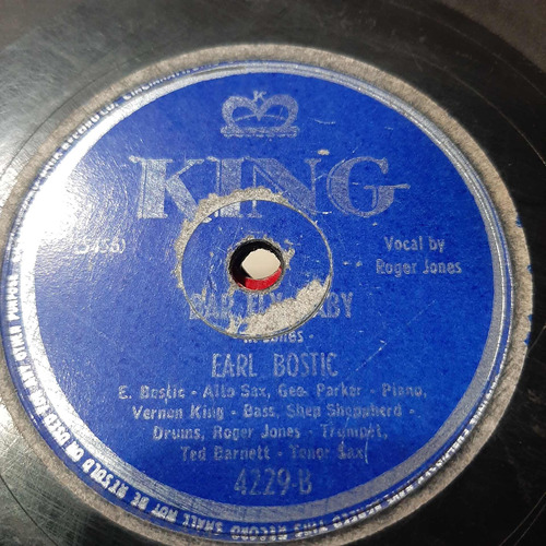 Pasta Earl Bostic Instrumental King C267