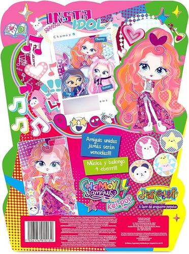 Muñeca Distroller Chamoy Kei-pop Teen Chamoy Y Amiguis