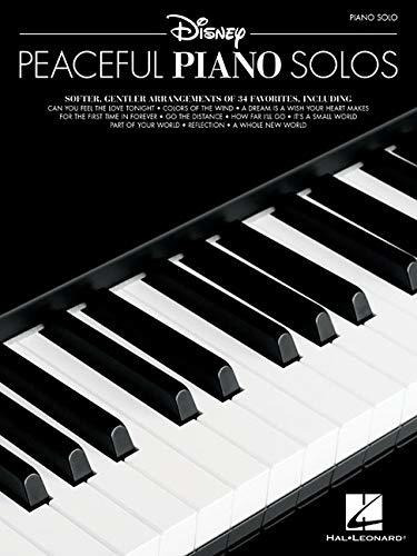 Libro Disney Peaceful Piano Solos Nuevo