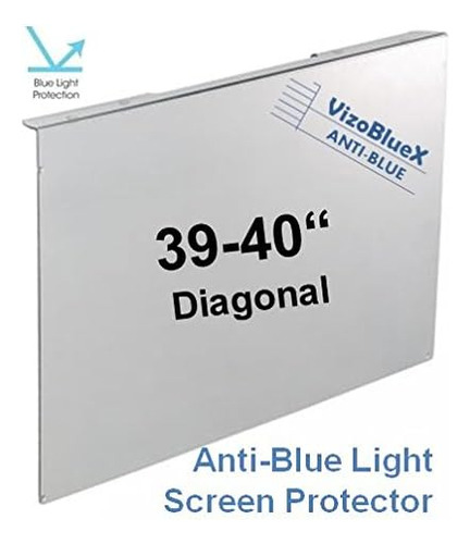 Protector De Pantalla Vizobluex, De 39 A 40 Pulgadas, Antirl