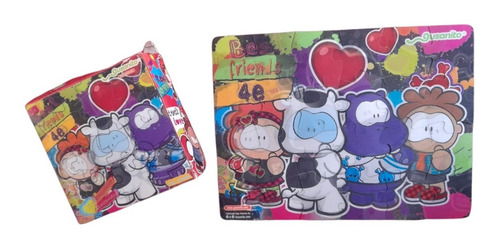 Rompecabezas Lenticular De Cowco Best Friends 4 Ever 24 Pzas (Usado)