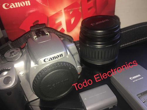 Cámara Profesional Canon Xti 400d