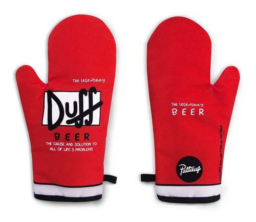 Manopla Cerveza Duff