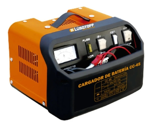 Cargador De Baterias Lcc-45 12v 30amp Para Autos Lusqtoff