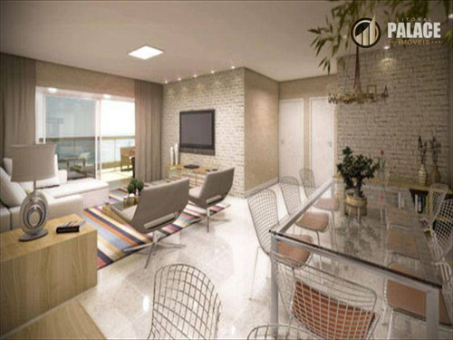Apartamento Residencial À Venda, Canto Do Forte, Praia Grande - . - Ap1492