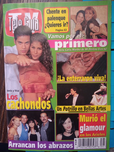 Veronica Castro En Revista Teleguia Silvia Derbez, Año 2000 (Usado)