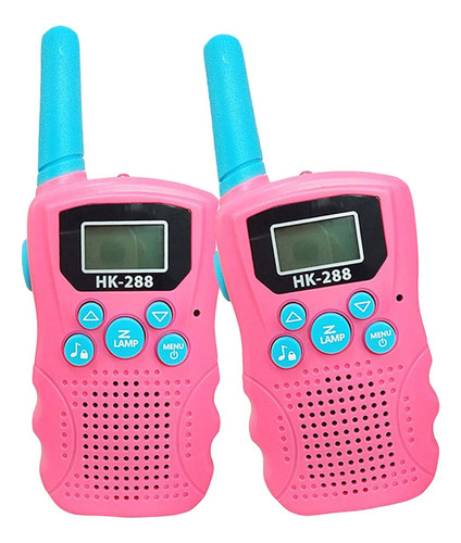 1 Par De Walkie Talkie Para Niños, Juguete De Radio De Dos .