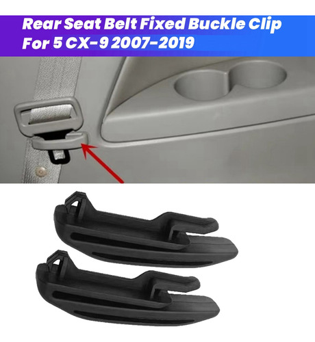 2pcs Car Rear Belt Fixed Buckle Clip C235-68-ad2 For Mazda