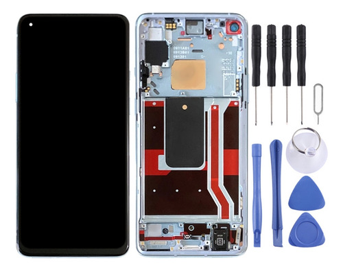 // Pantalla Lcd Azul Oem Para Oneplus 8t (5g) Kb2001 Kb2000