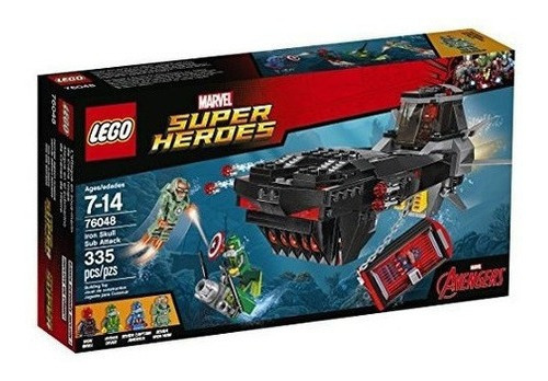 Lego Super Heroes Hierro Craneo Sub Ataque 76048