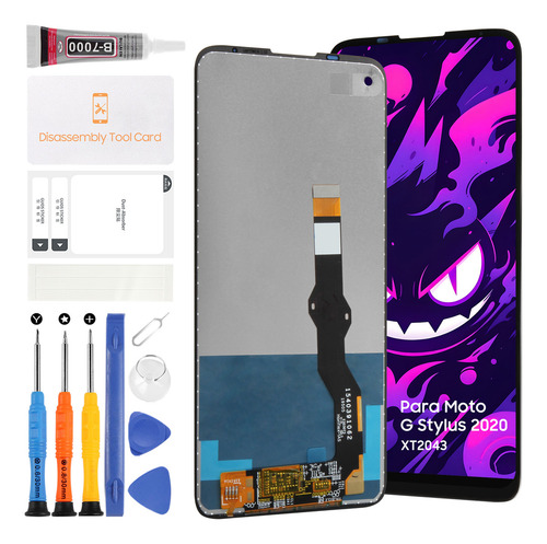 Pantalla LCD táctil completa de la marca Thirpold para Motorola Moto G Stylus 2020 (4g) Xt2043, Xt2043-4, Xt2043-7, Xt2043-8