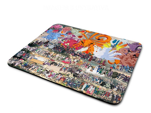 Imagem 2 de 3 de Mouse Pad Personalizado - Naruto Shippuden Personagens