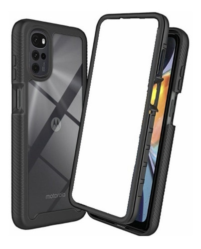 Capa Case Frente E Verso Protetora Para Celular Moto E32