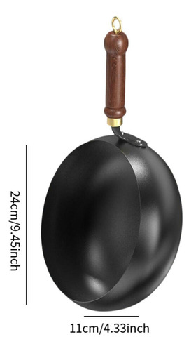 Sartén Wok De Hierro, Sartén Para Freír, Sartén Para