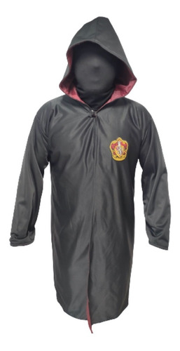Imagen 4 de 6 de Capa Harry Potter Bordada Gryffindor Adulto Hermione Cosplay