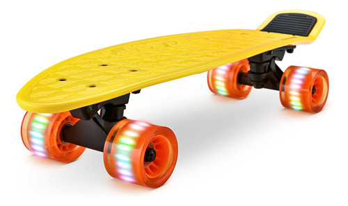 Hurtle Patineta Estandar Mini Cruiser  Tabla Completa De Po