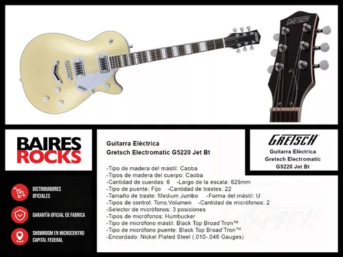 Guitarra Eléctrica Gretsch Electromatic Jet Bt Casino Gold