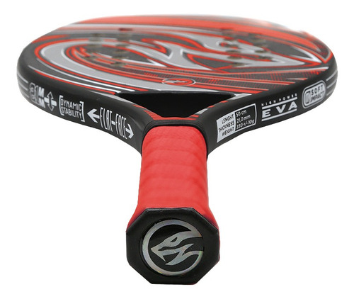 Raquete De Beach Tênnis Naja Standard 2.0 Cor Laranja
