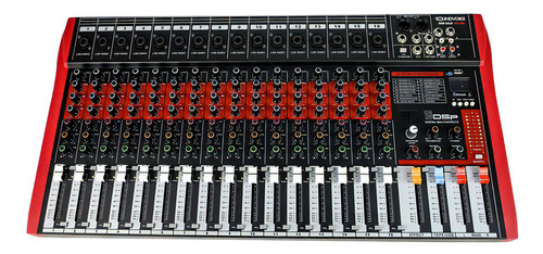 Mesa De Som Soundvoice 16c Mr162 Rubi + Interface E Efeitos