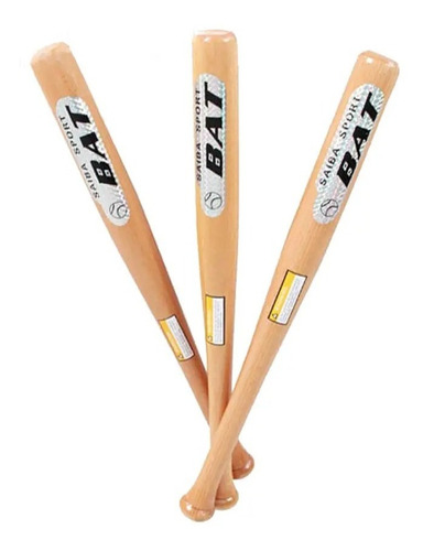 Bate De Beisbol Madera Para Niños Baseball Saiba Sport Bat