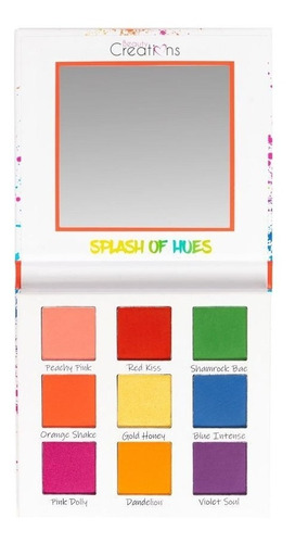 Sombras Neon Splash Of  Hues Beauty Creations Paleta Ojos