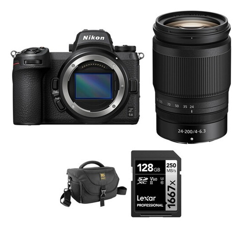 Nikon Z6 Ii Mirrorless Camera With 24-200mm Lens