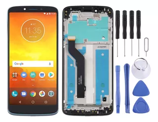 Tela Lcd Tft Para O Digitalizador Motorola Moto E5 Plus Full