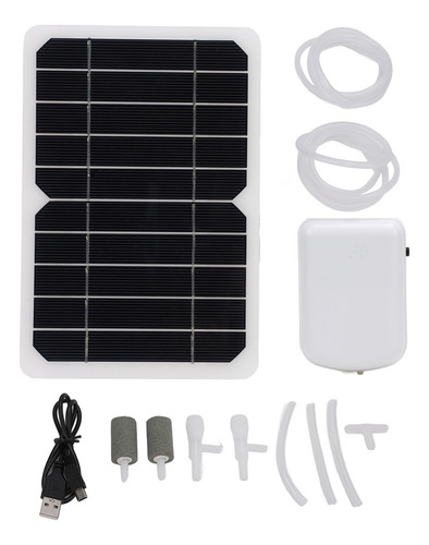 Aireador Solar Para Pecera, Oxigenador Para Estanques, 2000
