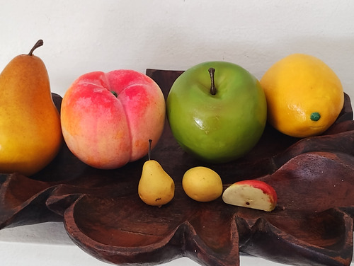 Adornos Frutas Miniatura X 36 (Usado)