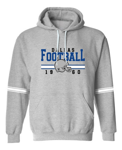 Pack Sudadera, Playera Y Gorra Con Diseño Dallas Football